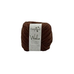 Gepard Garn Woolia - 190 Kaffe