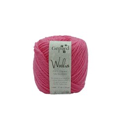 Gepard Garn Woolia - 430 Pink