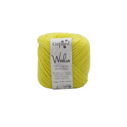 Gepard Garn Woolia - 814 Syrlig Citron