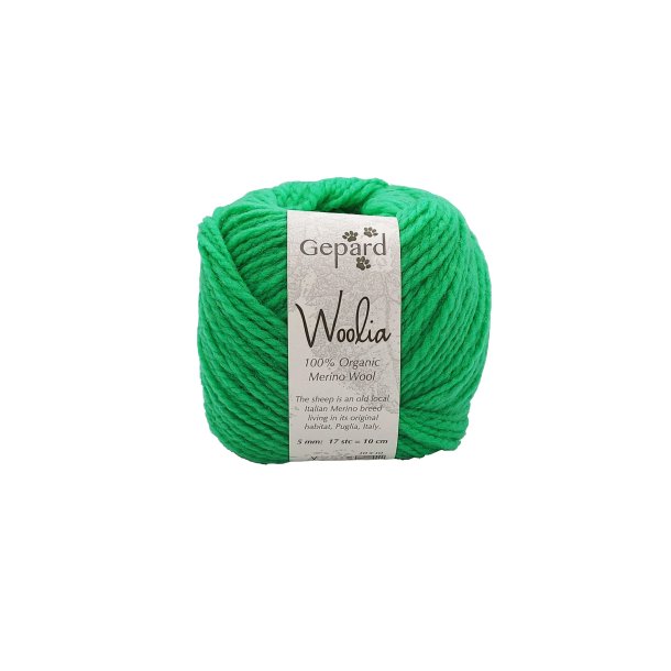 Gepard Garn Woolia - 828 Den Grnne
