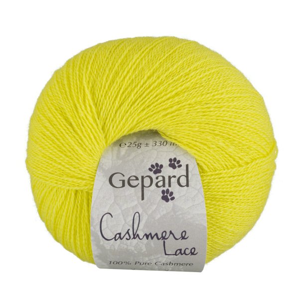 Gepard Garn Cashmere Lace - 814 Lime