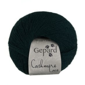 Gepard Garn Cashmere Lace - 409 M�rk Petrol Gr�n