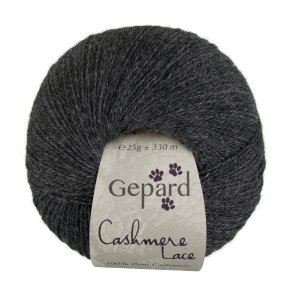 Gepard Garn Cashmere Lace - 570 Thunder Cloud