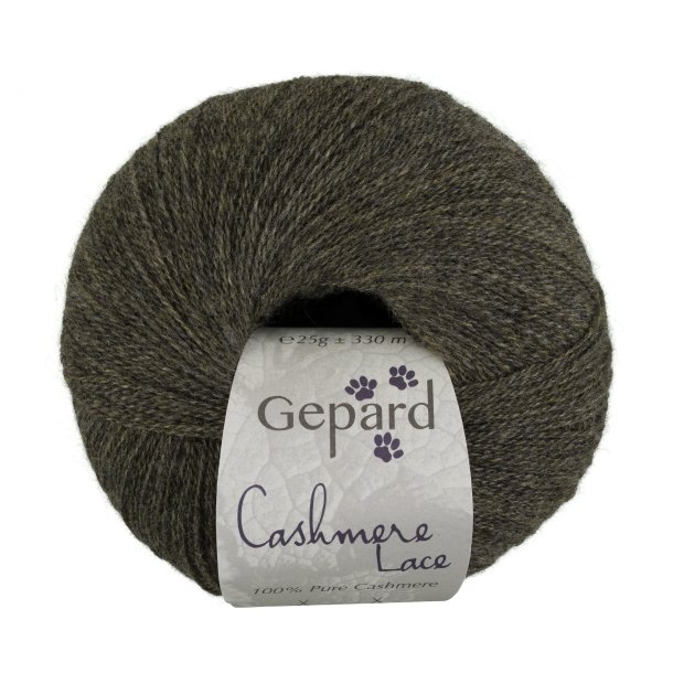 Gepard Garn Cashmere Lace - 870 Army Melange