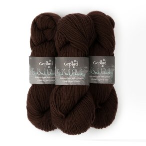 Gepard Garn Cash Sock Chunky - 170 Brun