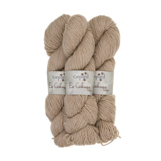 Gepard Garn Eco Cashmere Vintage - 106 Latte