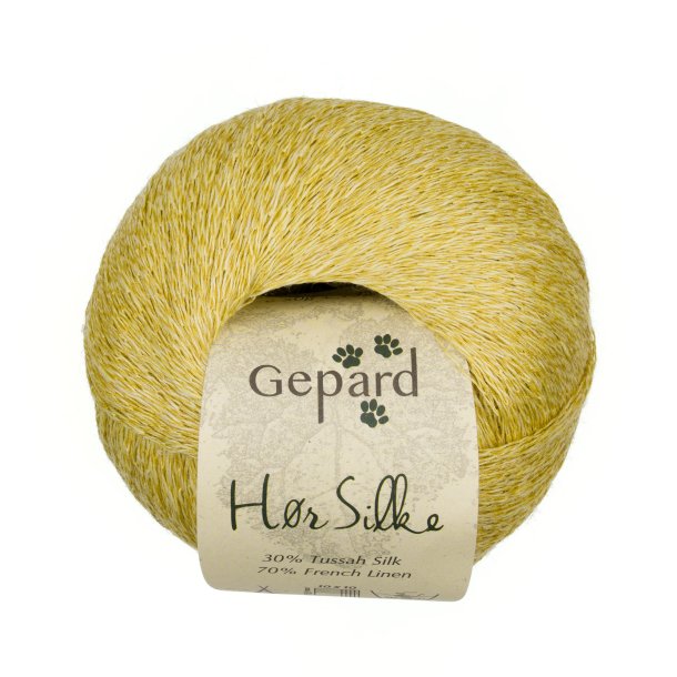 Gepard Garn H�r Silke - 117 Gul