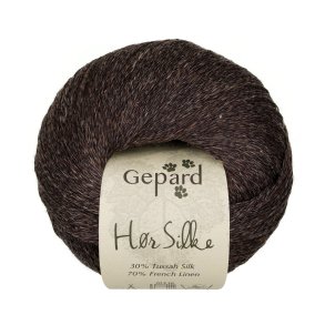 Gepard Garn H�r Silke - 170 Dark Chocolate