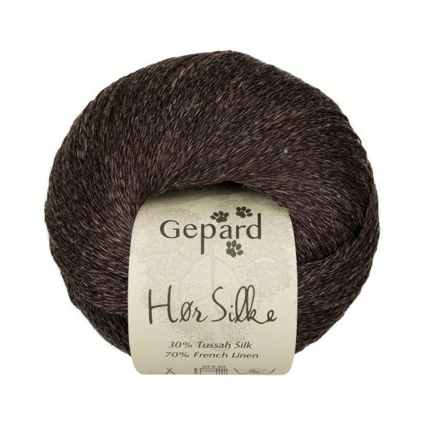 Gepard Garn H�r Silke - 170 Dark Chocolate