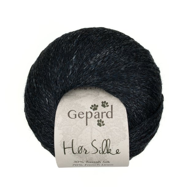 Gepard Garn H�r Silke - 590 Black Ash