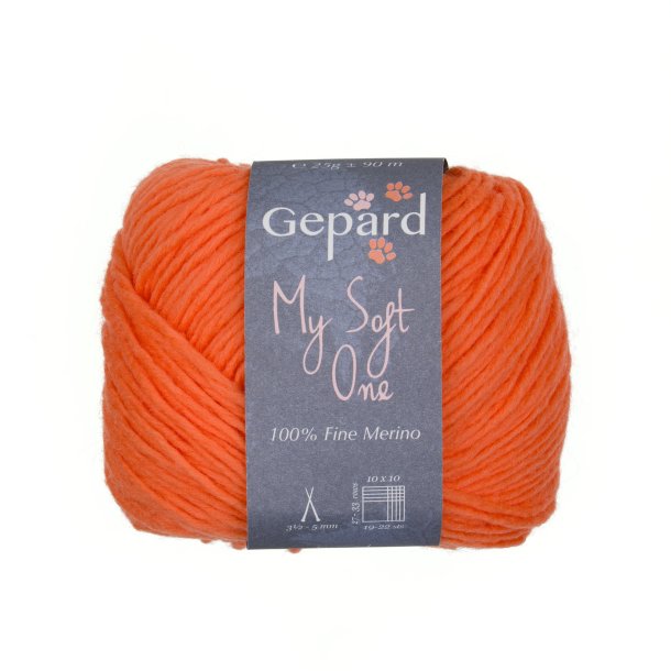 Gepard Garn My Soft One - 220 Mandarin Magi