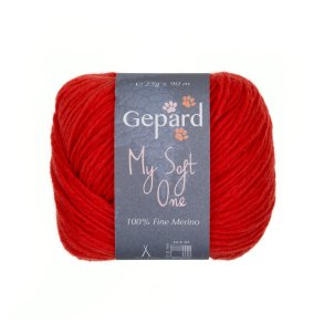 Gepard Garn My Soft One - 324 Kardinalgl�d