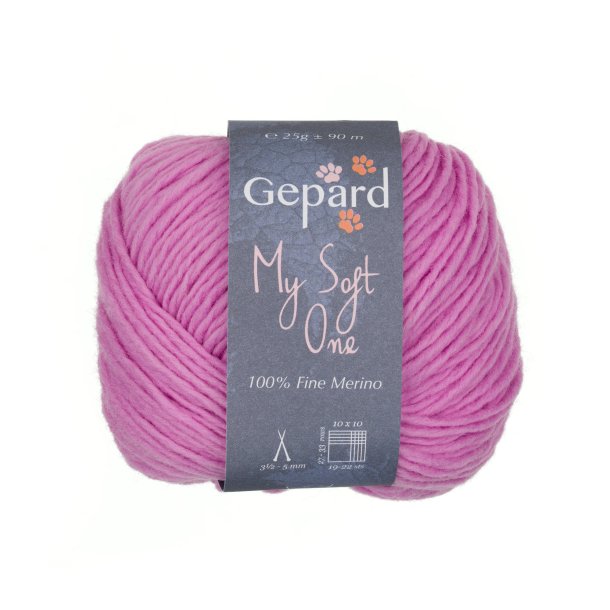 Gepard Garn My Soft One - 420 Lavendelblomst