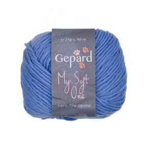 Gepard Garn My Soft One - 730 Bl� Dr�m