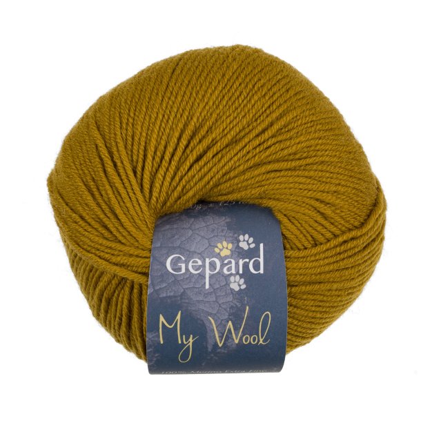 Gepard Garn My Wool - 131 Okker