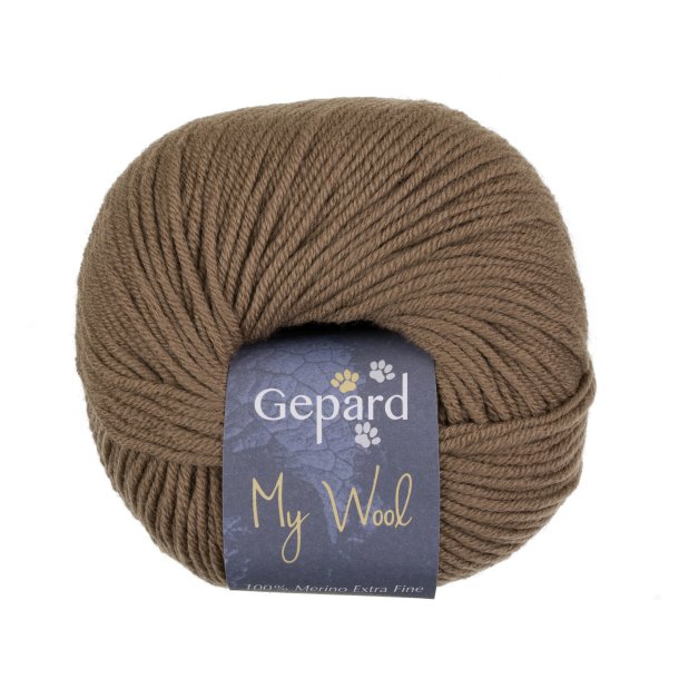 Gepard Garn My Wool - 146 M�rk Beige