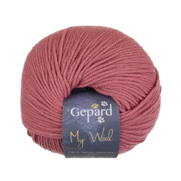 Gepard Garn My Wool - 422 Gammelrosa