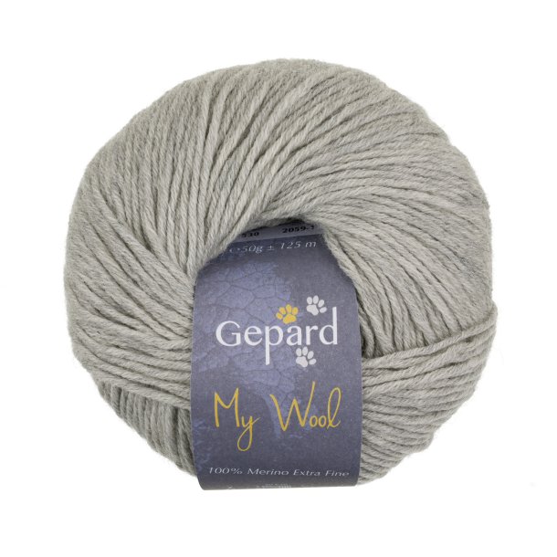 Gepard Garn My Wool - 530 Lysgr�