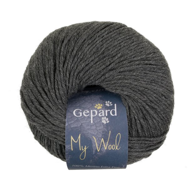 Gepard Garn My Wool - 540 Mellemgr�