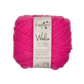 Gepard Garn Woolia - 430 Pink