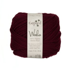 Gepard Garn Woolia - 472 Bordeaux