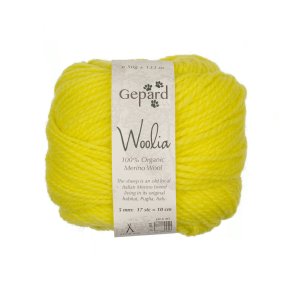 Gepard Garn Woolia - 814 Syrlig Citron