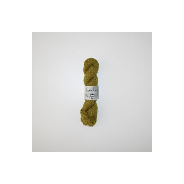 Gepard Garn Cashmere Lace - 28 Gul/grn