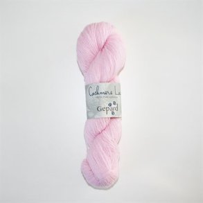 Gepard Garn Cashmere Lace - 408 B Lysrosa