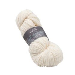 Gepard Garn Cash Sock Chunky - 101 Rhvid Stilhed