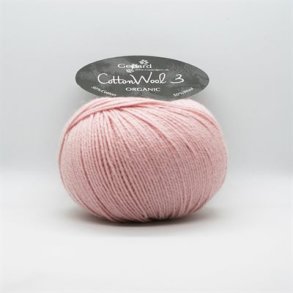 Gepard Garn Cotton Wool 3 - 104 Lys Pudder