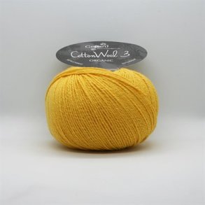 Gepard Garn Cotton Wool 3 - 122 Gul kant