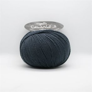 Gepard Garn Cotton Wool 3 - 499 Skiffergr