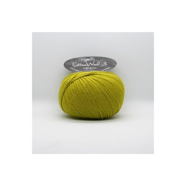 høflighed locker klatre Gepard Garn Cotton Wool 3 - 805 Vårgrøn - Cotton Wool 3 Organic - Louise  Harden - Strik & Design