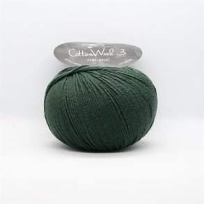 Gepard Garn Cotton Wool 3 - 880 Mrk Skovgrn