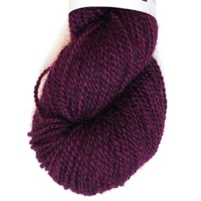 Hjelholt Uldspinderi Hndvrksgarn - 09 Aubergine