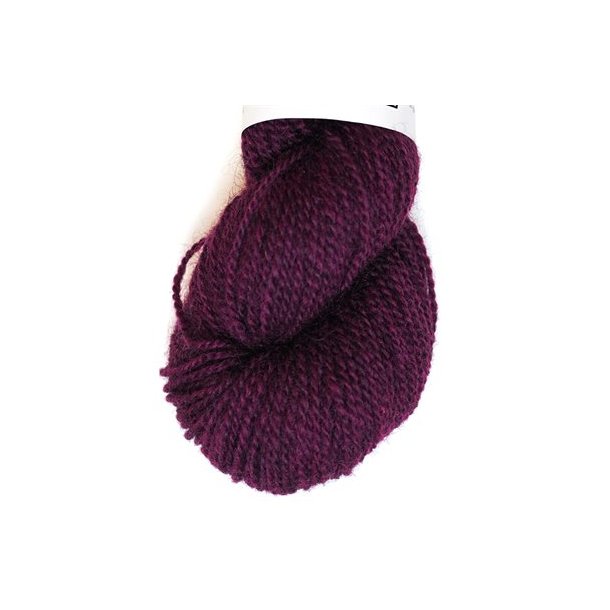 Hjelholt Uldspinderi Hndvrksgarn - 09 Aubergine