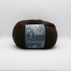 Gepard Garn My Wool - 170 Chokolade