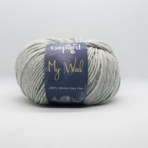 Gepard Garn My Wool - 530 Lysgr