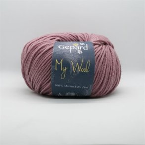 Gepard Garn My Wool - 612 Mauve