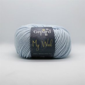 Gepard Garn My Wool - 716 Pudderbl