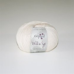 Gepard Garn Wild &amp; Soft - 101 Rhvid