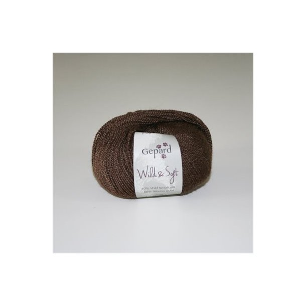 Gepard Garn Wild &amp; Soft - 172 Tobak