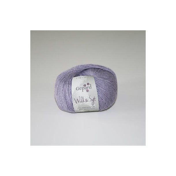 Gepard Garn Wild &amp; Soft - 612 Lilla