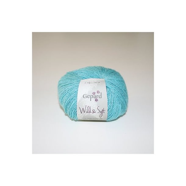 Gepard Garn Wild &amp; Soft - 726 Turkis