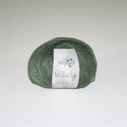 Gepard Garn Wild &amp; Soft - 850 Bladgrn