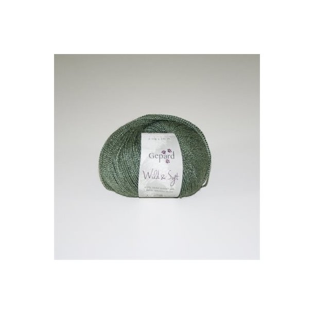 Gepard Garn Wild &amp; Soft - 850 Bladgrn
